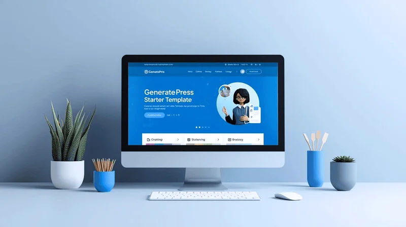 GeneratePress starter sites templates