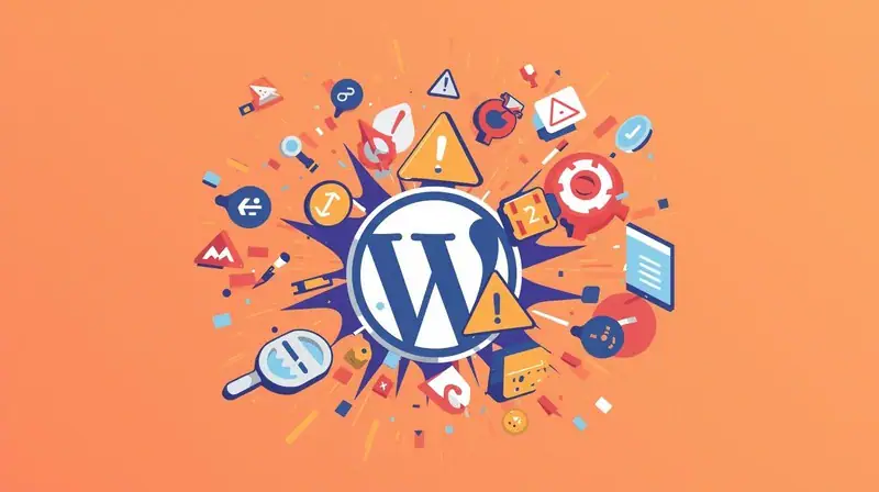 WordPress plugin conflict error illustration