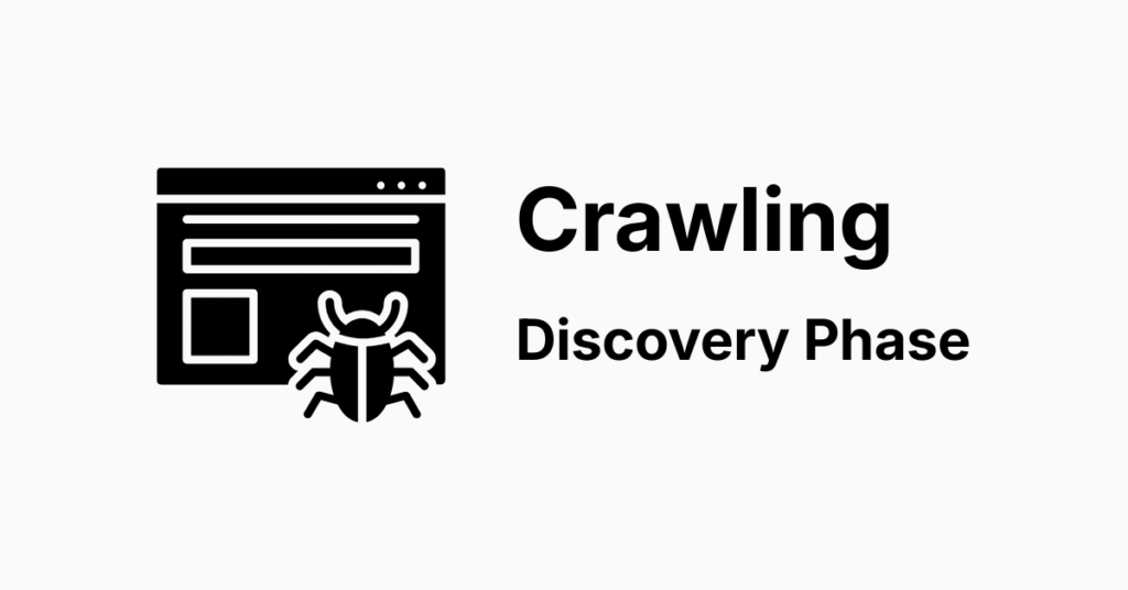 google crawling process showing googlebot discovering web pages through links