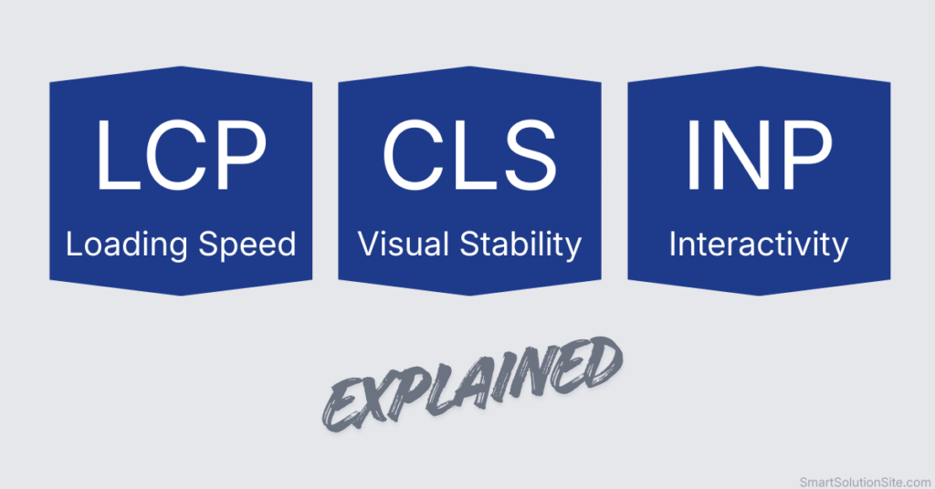comparison of LCP CLS INP metrics